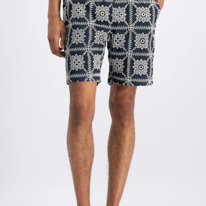Law Of The Sea Alida Embroidered Short