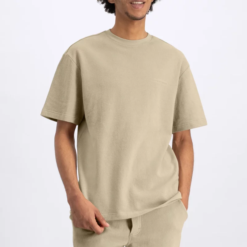 Law of the Sea Notos Terry Tee Feather Grey
