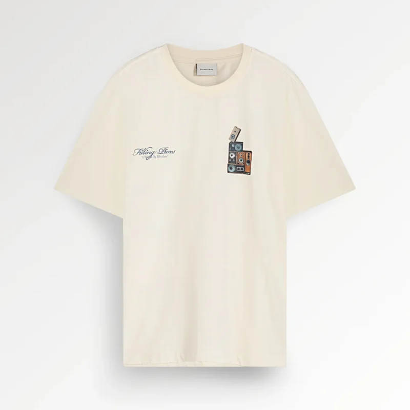 Filling Pieces T-shirt Speaker Wall Antique White