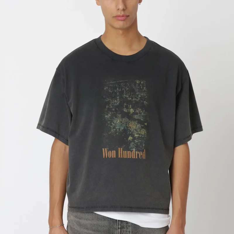 Won Hundred Houston Casino T-shirt Washed Black