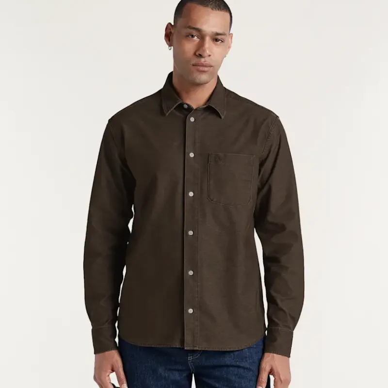 Denham Bridge Shirt KCB Wren Brown