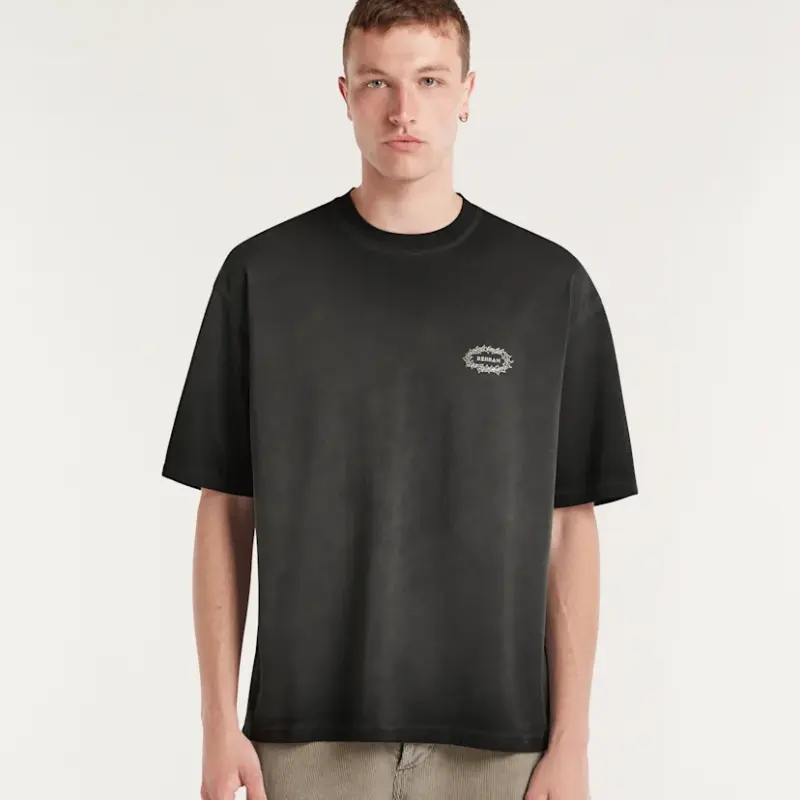 Denham Objects Tee WHJ Black
