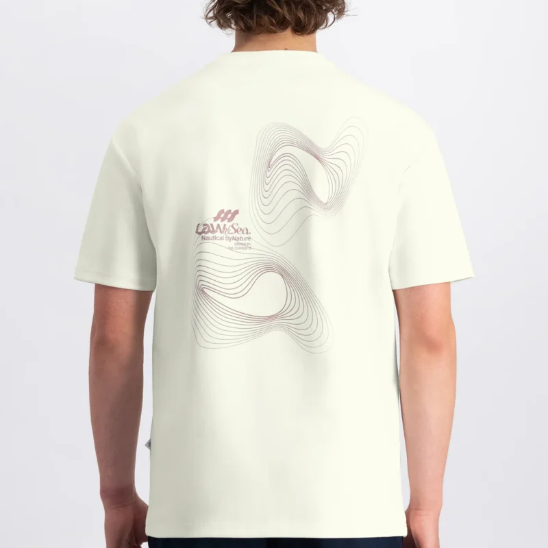 Law of the Sea Epicentre Artwork Tee Coconut Milk