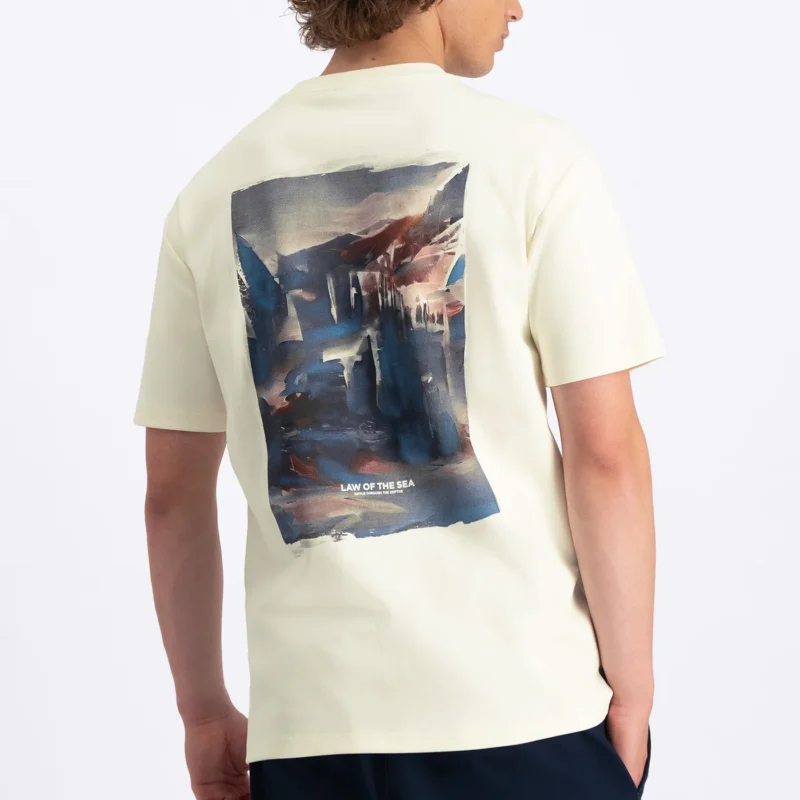 Law of the Sea Tundra Artwork Tee Coconut Milk