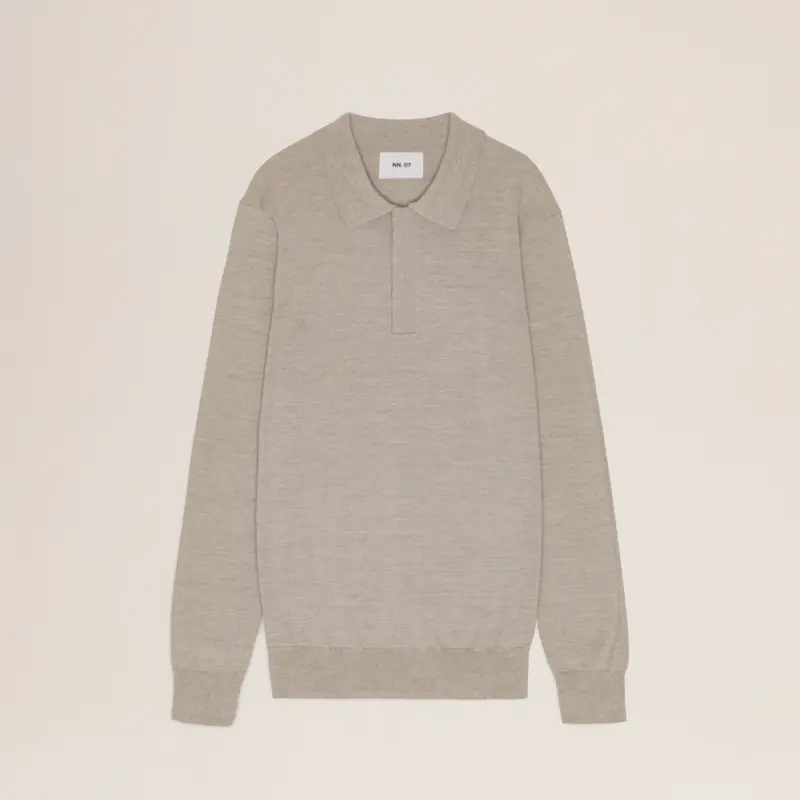 NN07 Emerson Polo White Pepper 124