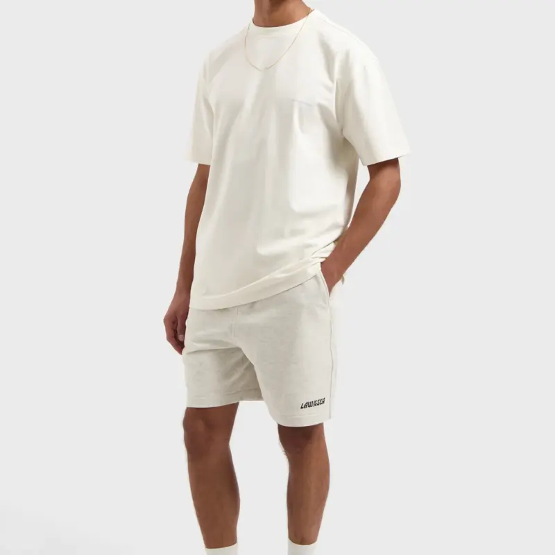 Law Of The Sea Starry Sweat Shorts 905 Coconut Milk