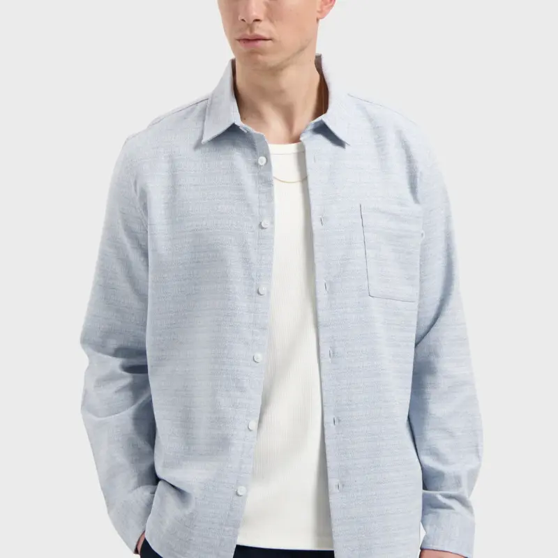 Law of the Sea Lorcan Structured Shirt - Natucket Breeze