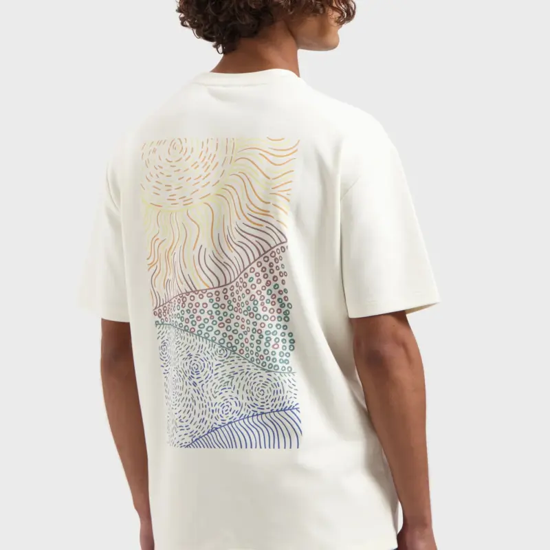 Law Of The Sea Salt Flats Artwork T Shirt Snow White