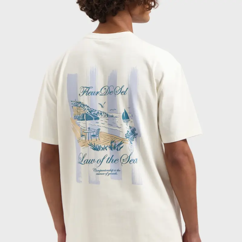 Law Of The Sea Alfresco Artwork T Shirt 906 Snow White