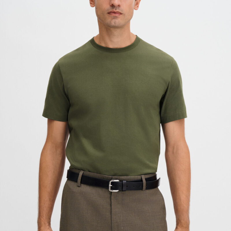 Filippa K Filip Tee Midnight Green