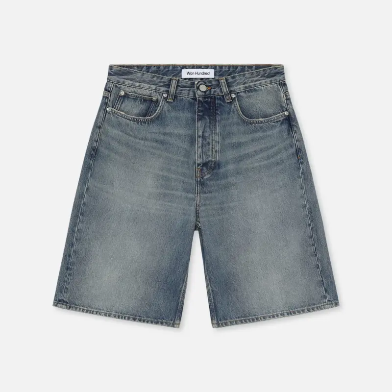 Won Hundred Kayce Denim Shorts Formost Blue