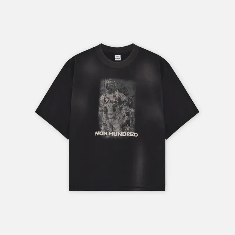 Won Hundred Houston Astro T-Shirt Washed Black