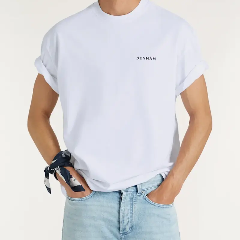 Denham Yatai Graphic Tee Lwj White