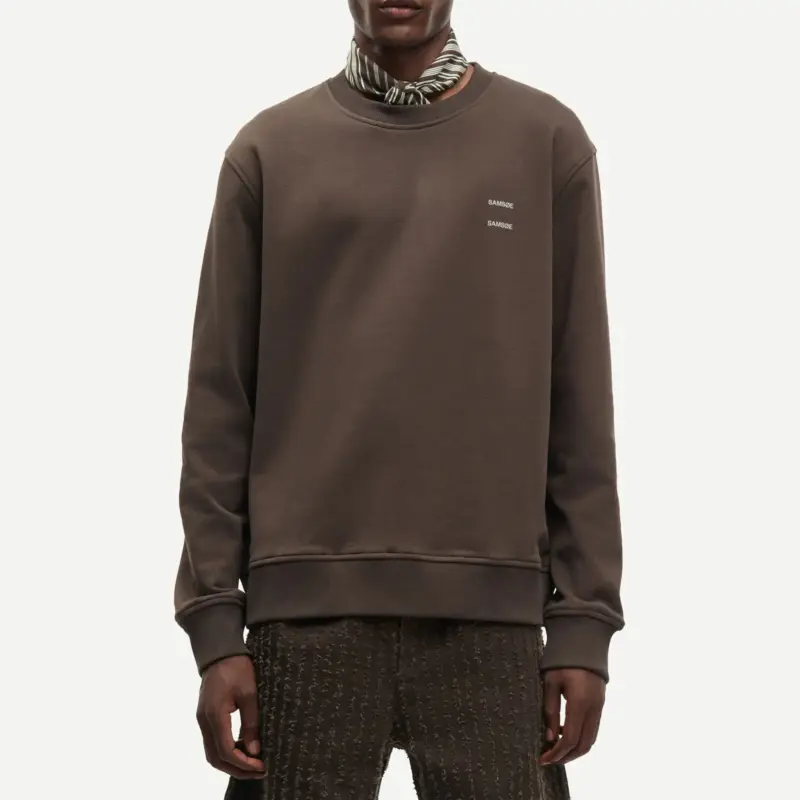 Samsoe Samsoe Joel Crew Neck Turkish Coffee