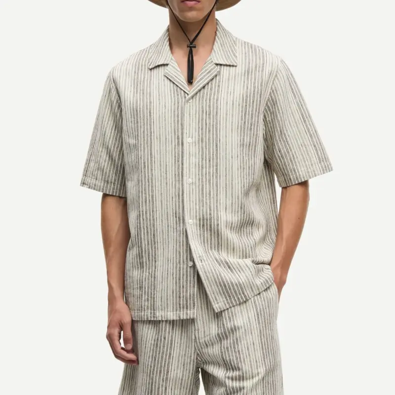 Samsoe Samsoe Oscar Ax Shirt Brown St.