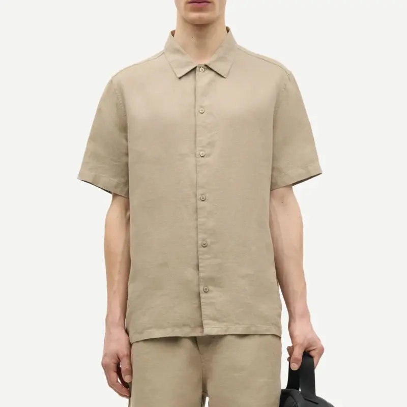 Samsoe Samsoe Saavan Jx Shirt Aluminium