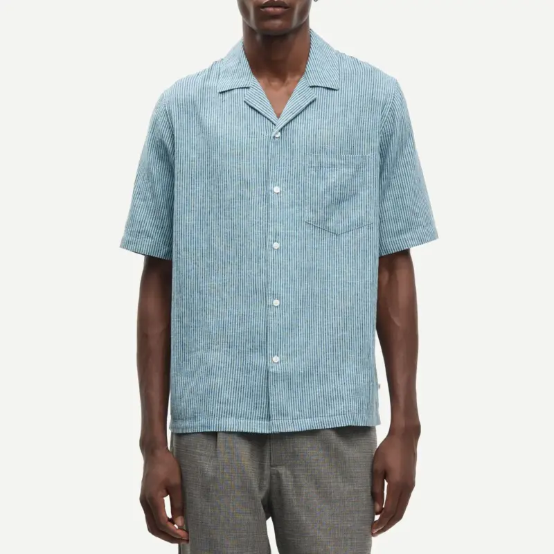 Samsoe Samsoe Saoscar Ap Shirt Tourmaline St.