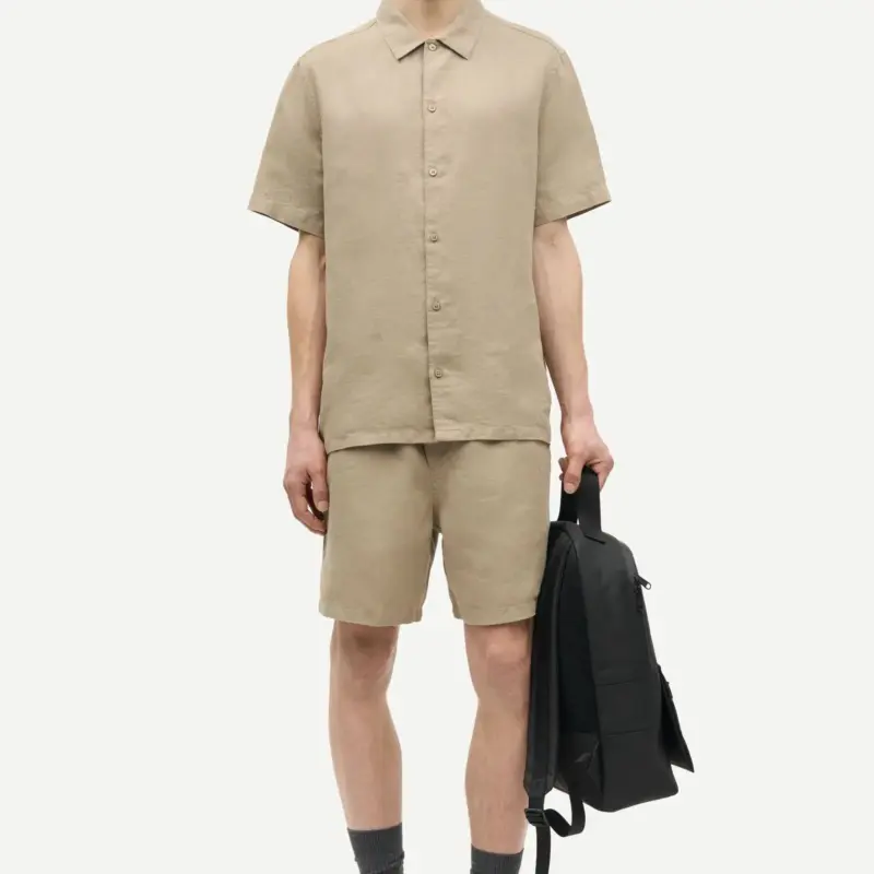 Samsoe Samsoe Sajabari Shorts Aluminium