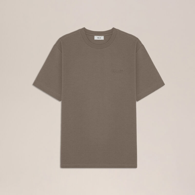 NN.07 Nat SS Logo Tee 3457 Clay Mirage 131