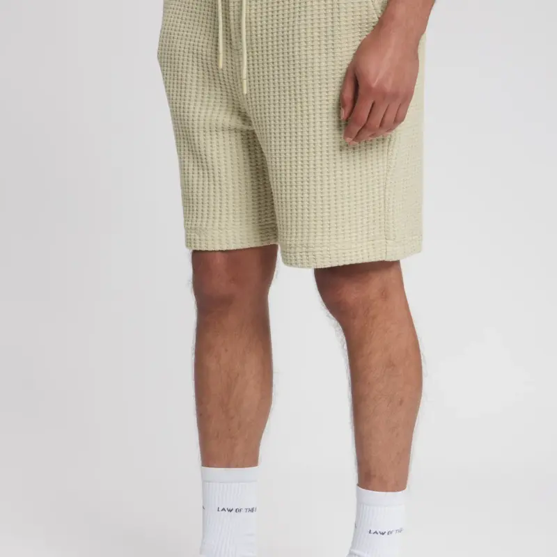 Law Of The Sea Ebb Structured Shorts 903 Almond Milk